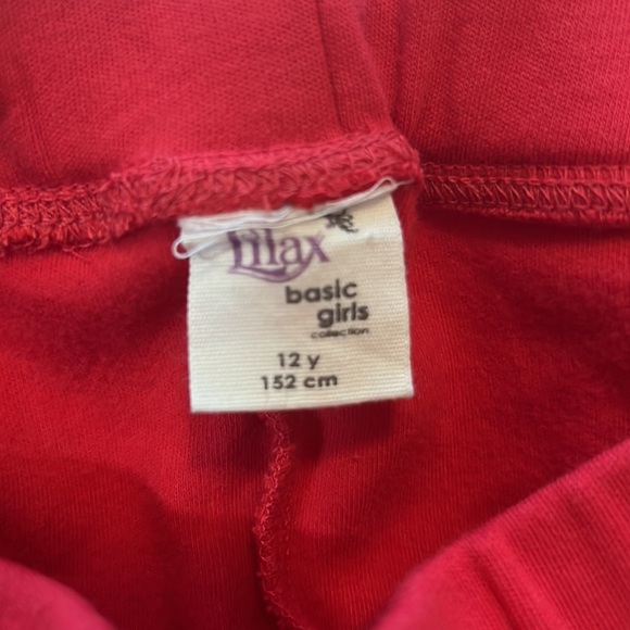 Girls Size 12Y Red Leggings - Picture 3 of 4